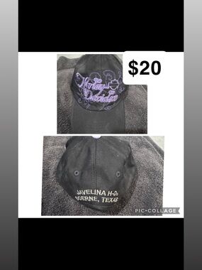 Harley-Davidson Black Hat with Purple Embroidered Logo